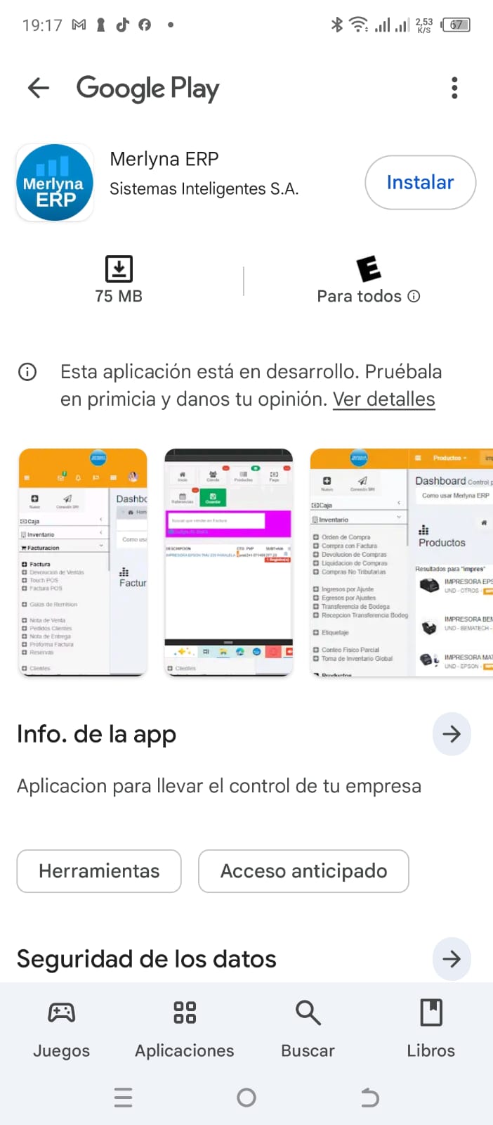 Merlyna En Google Play Store
