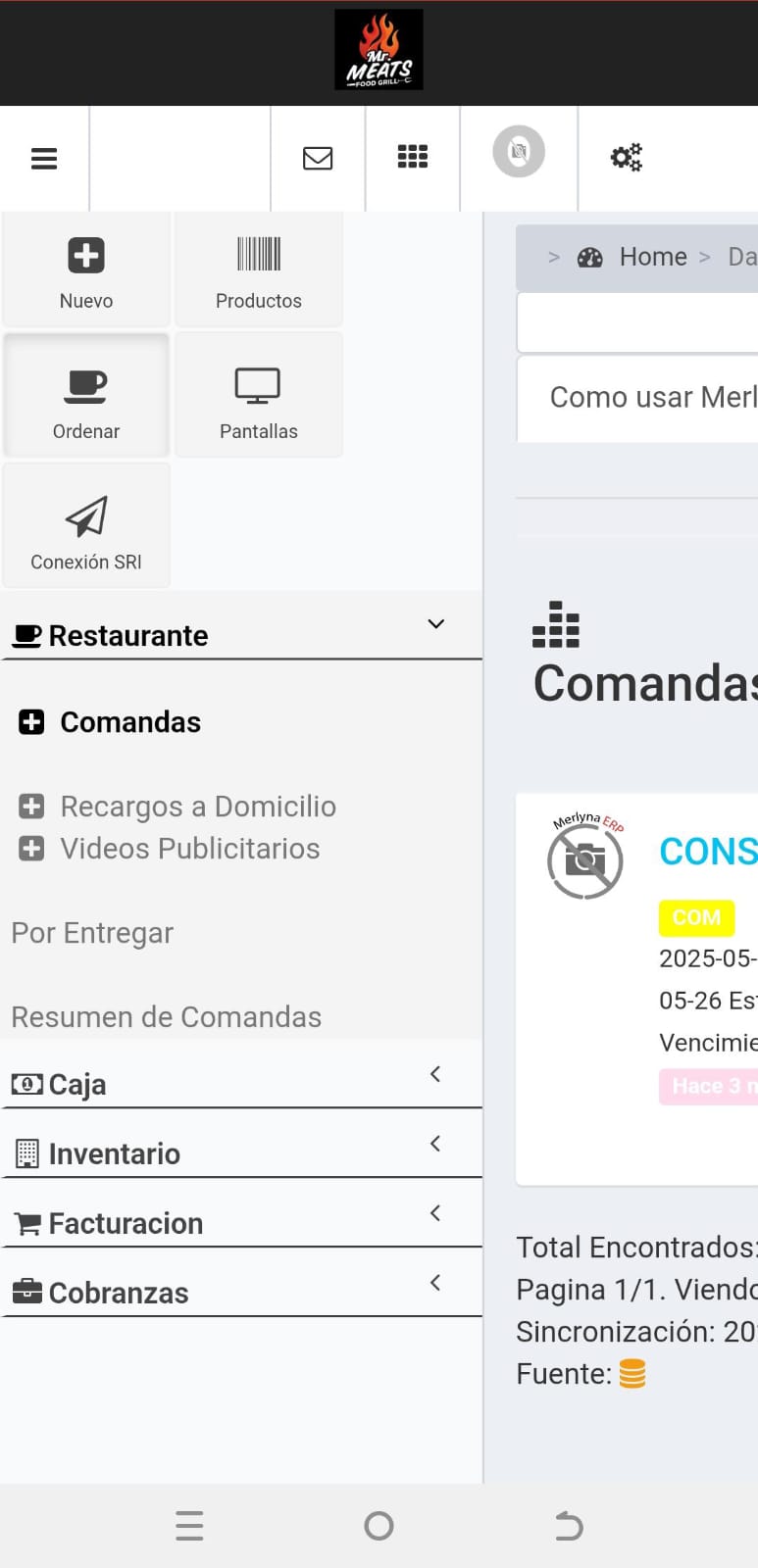 Merlyna Menu Especializado